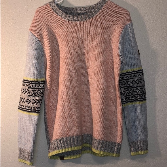 Roxy Multicolored Sweater - Size Medium - Picture 1 of 3